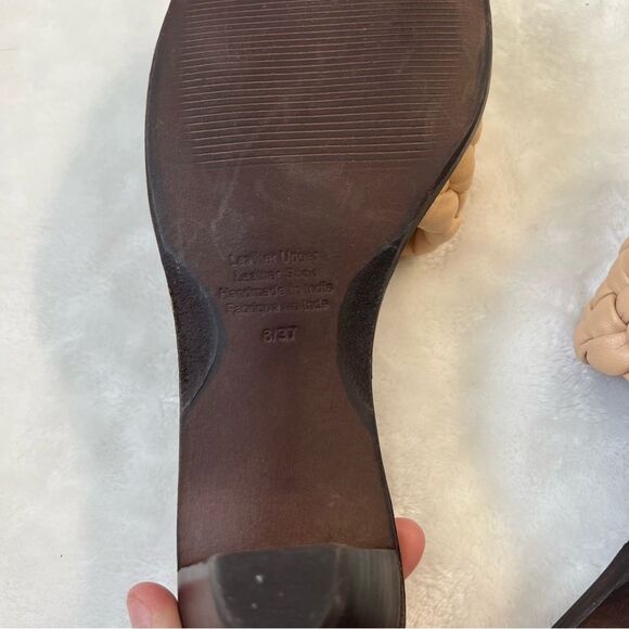 Jeffrey Campbell Costelo woven glove leather mule. Size 6. Excellent condition. - Picture 6 of 6